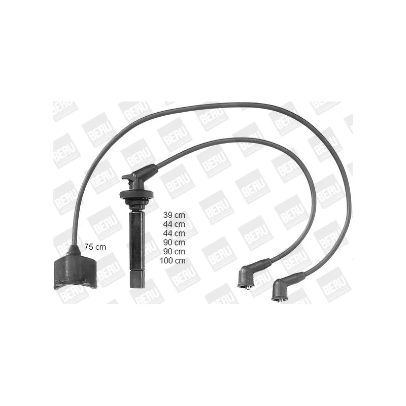 Kit de câbles d'allumage BERU ZEF844