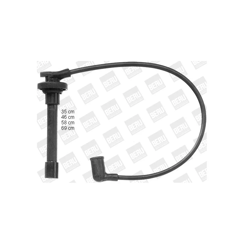Kit de câbles d'allumage BERU ZEF845