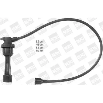 Kit de câbles d'allumage BERU ZEF879