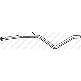 Tuyau d'échappement BOSAL