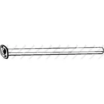 Tuyau d'échappement BOSAL 850-081