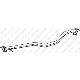 Tuyau d'échappement BOSAL 850-091