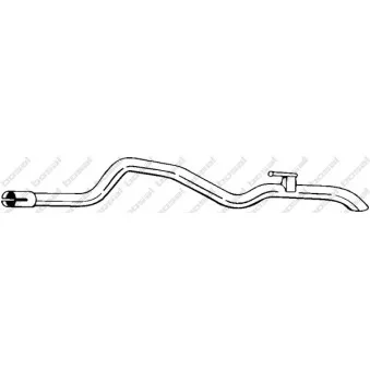Tuyau d'échappement BOSAL 850-095