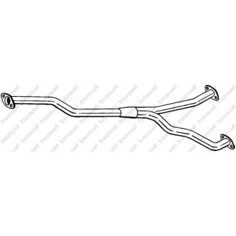 Tuyau d'échappement BOSAL 850-097