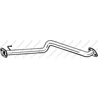 Tuyau d'échappement BOSAL 850-107