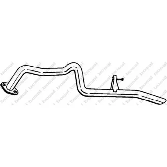 Tuyau d'échappement BOSAL 850-137