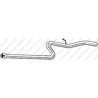 Tuyau d'échappement BOSAL 850-155