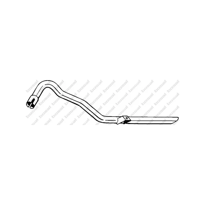 Tuyau d'échappement BOSAL 851-015