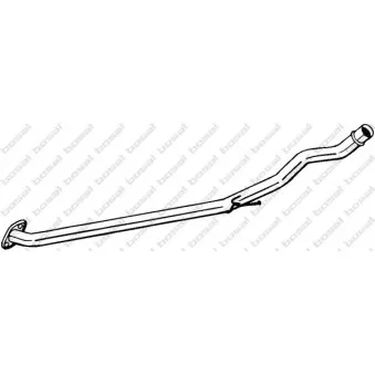 Tuyau d'échappement BOSAL 851-037