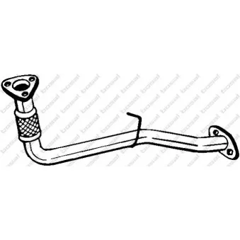Tuyau d'échappement BOSAL 851-087