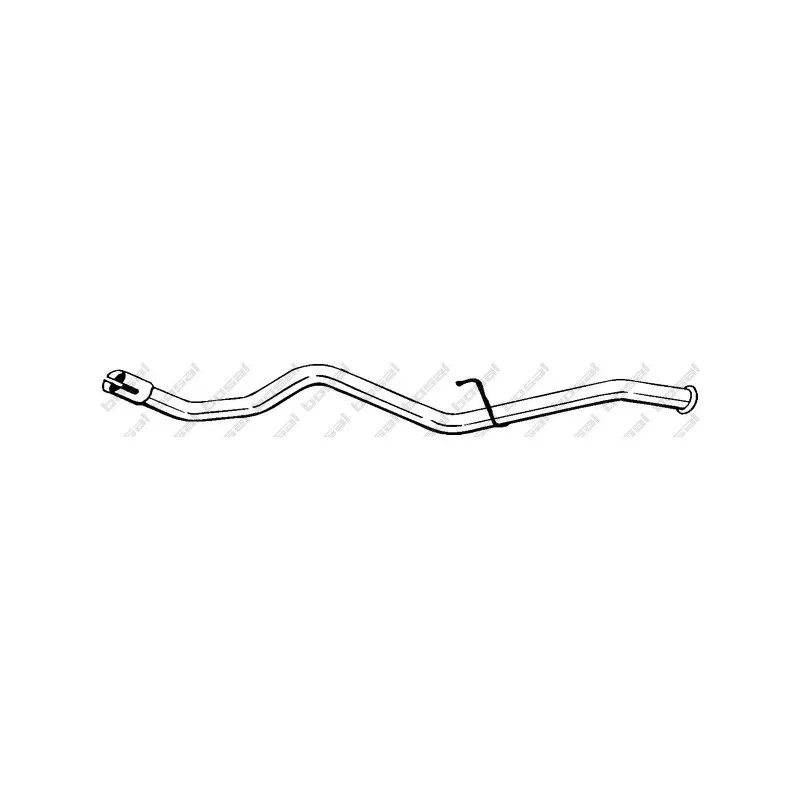 Tuyau d'échappement BOSAL 851-139