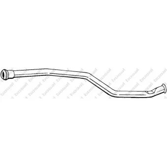 Tuyau d'échappement BOSAL 851-151