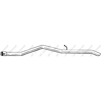 Tuyau d'échappement BOSAL 851-157