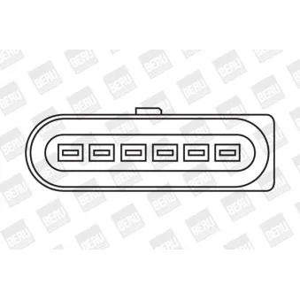 Bobine d'allumage BERU ZS037
