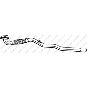 Tuyau d'échappement BOSAL 852-001