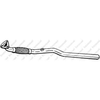 Tuyau d'échappement BOSAL 852-317