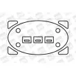 Bobine d'allumage BERU ZS238 - Visuel 1