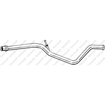 Tuyau d'échappement BOSAL 852-375