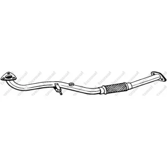 Tuyau d'échappement BOSAL 852-411