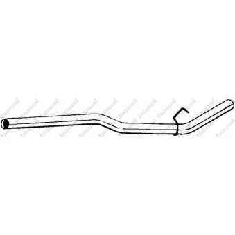 Tuyau d'échappement BOSAL 852-633