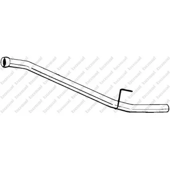 Tuyau d'échappement BOSAL 855-087