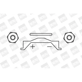 Bobine d'allumage BERU ZS356