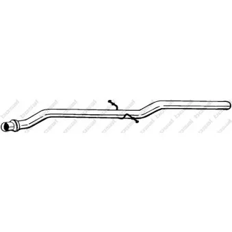Tuyau d'échappement BOSAL 870-947