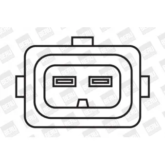 Bobine d'allumage BERU ZS360
