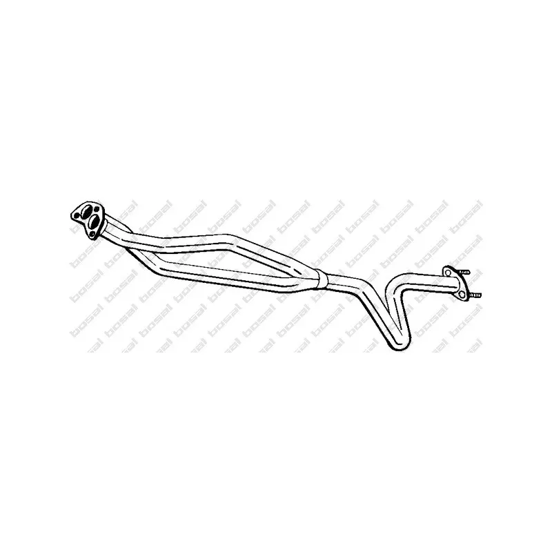 Tuyau d'échappement BOSAL 873-387