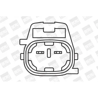 Bobine d'allumage BERU ZS396