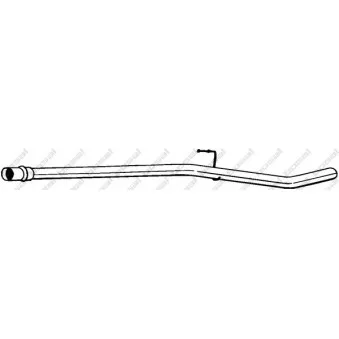 Tuyau d'échappement BOSAL 878-891