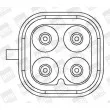 Bobine d'allumage BERU ZS407 - Visuel 1