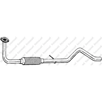 Tuyau d'échappement BOSAL 880-205