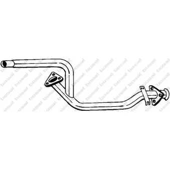 Tuyau d'échappement BOSAL 882-415
