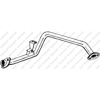 Tuyau d'échappement BOSAL 885-039