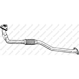 Tuyau d'échappement BOSAL 886-005