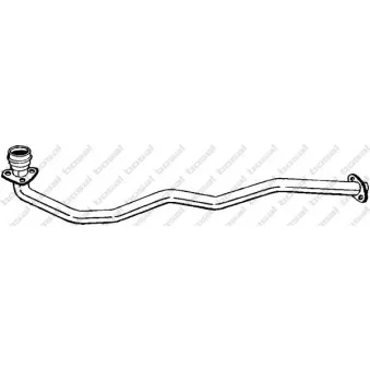 Tuyau d'échappement BOSAL 886-065