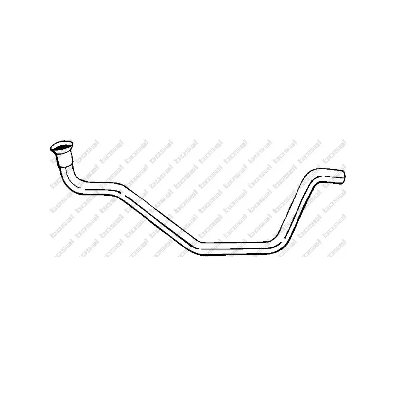 Tuyau d'échappement BOSAL 886-255