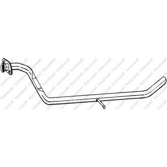 Tuyau d'échappement BOSAL 886-295