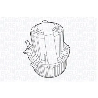 Pulseur d'air habitacle MAGNETI MARELLI 069412710010