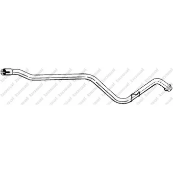Tuyau d'échappement BOSAL 887-149