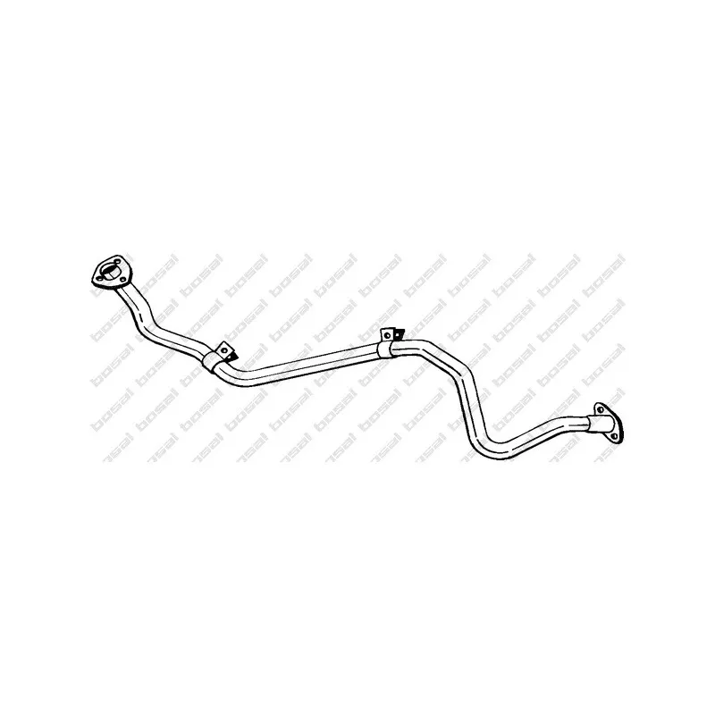 Tuyau d'échappement BOSAL 888-411