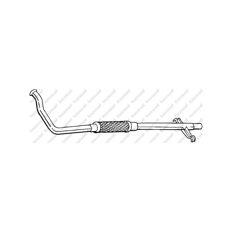 Tuyau d'échappement BOSAL 888-501