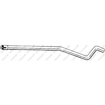 Tuyau d'échappement BOSAL 889-009