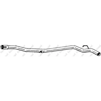 Tuyau d'échappement BOSAL