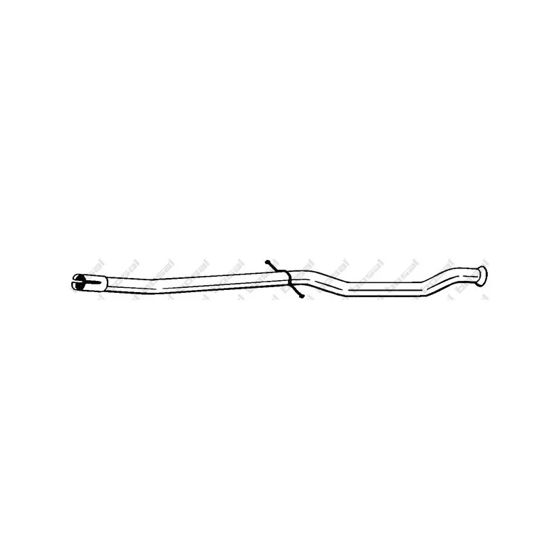 Tube de réparation, catalyseur BOSAL 889-537