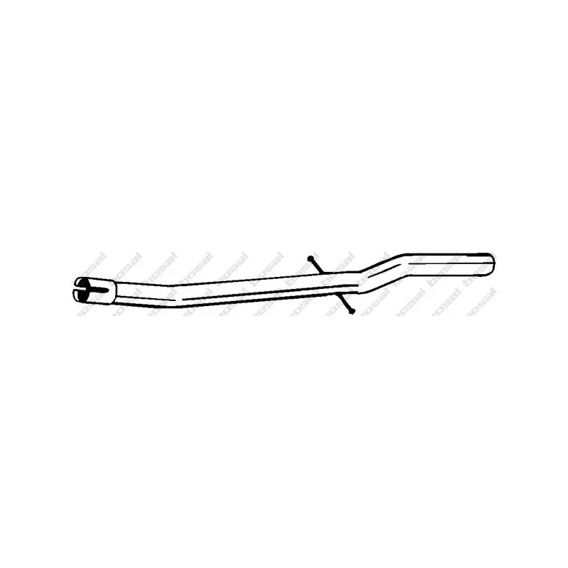 Tube de réparation, catalyseur BOSAL 889-539