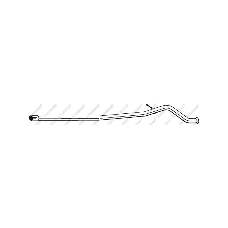 Tube de réparation, catalyseur BOSAL 889-543