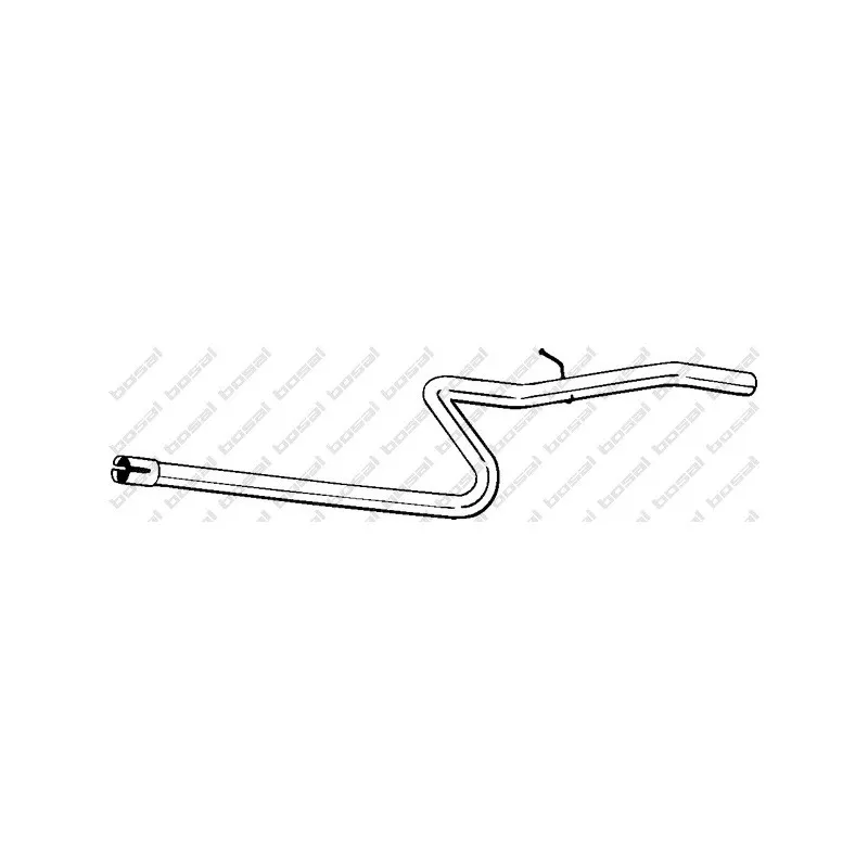 Tube de réparation, catalyseur BOSAL 889-713