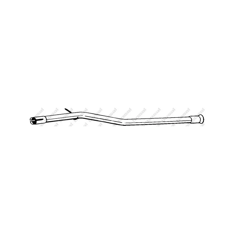 Tube de réparation, catalyseur BOSAL 889-869